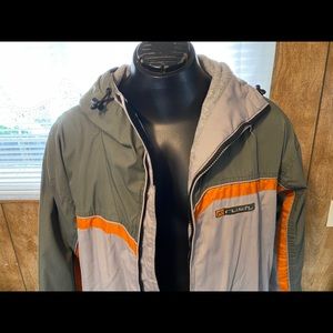 Vintage Rusty All Terrain Series Zip Up Jacket Gray Sz Large
